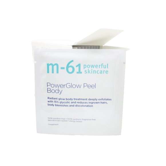 m-61 Powerful Skincare Power Glow Peel Body 10 Treatments New Sealed - Picture 7 of 8